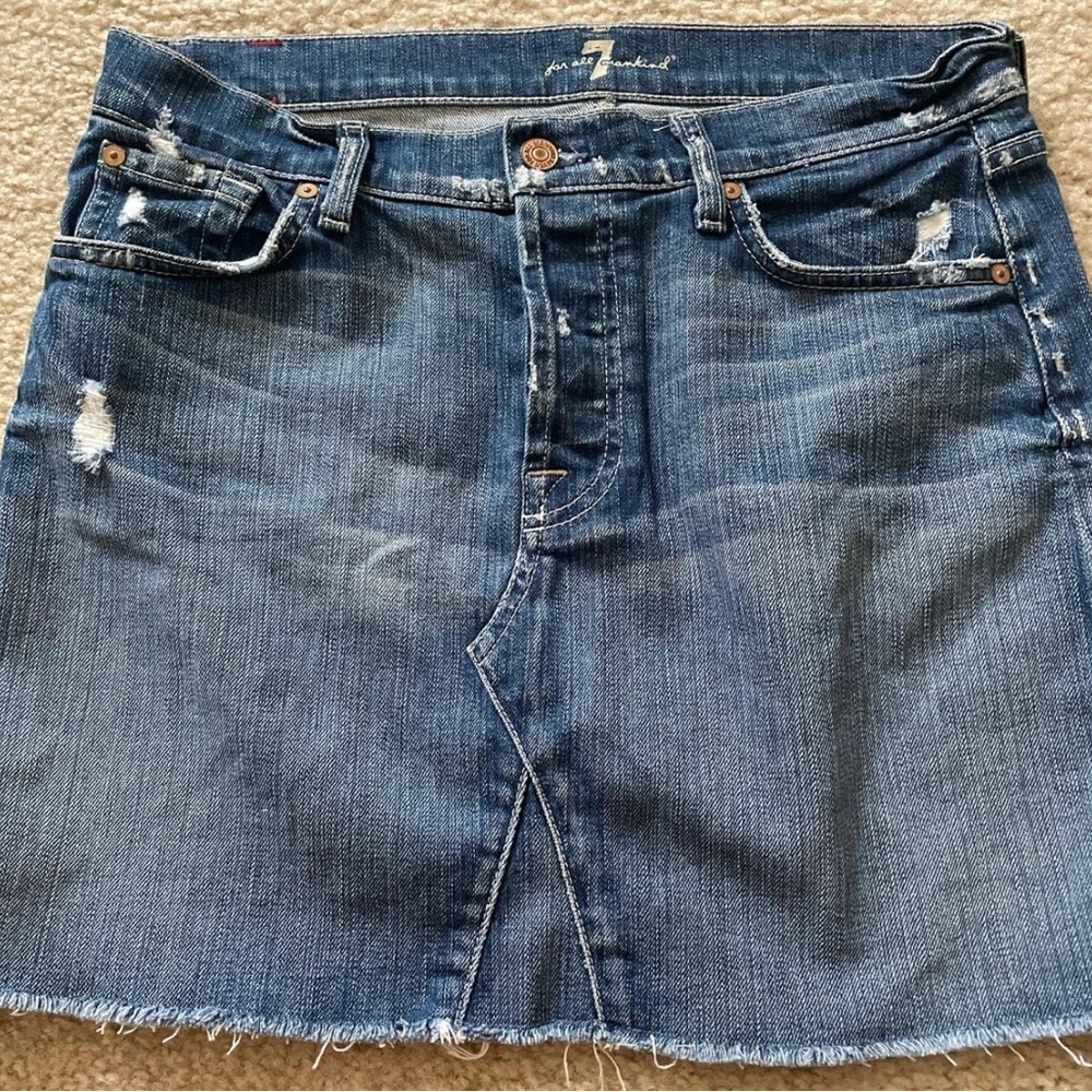 7 for all mankind skirt